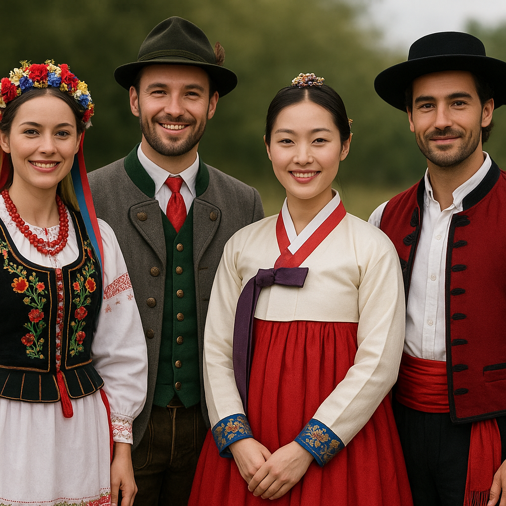 Kraje z najciekawszymi strojami ludowymi